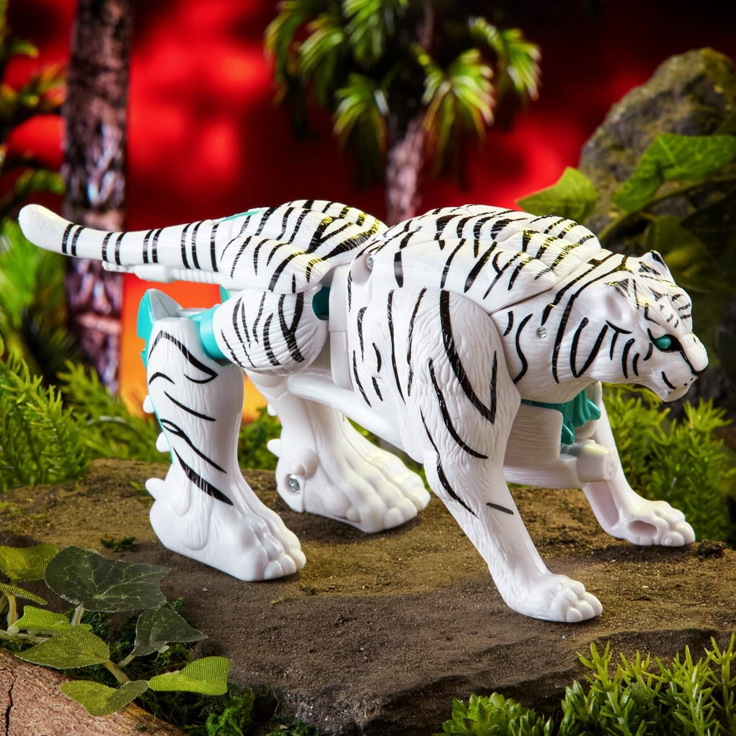 Transformers Toy Vintage Beast Wars, Tigatron-Actionfigur zum Sammeln (12,5 cm), für Erwachsene und Kinder ab 8 Jahren, F4225, Multi, Einheitsgröße Actionfiguren Naty Shop