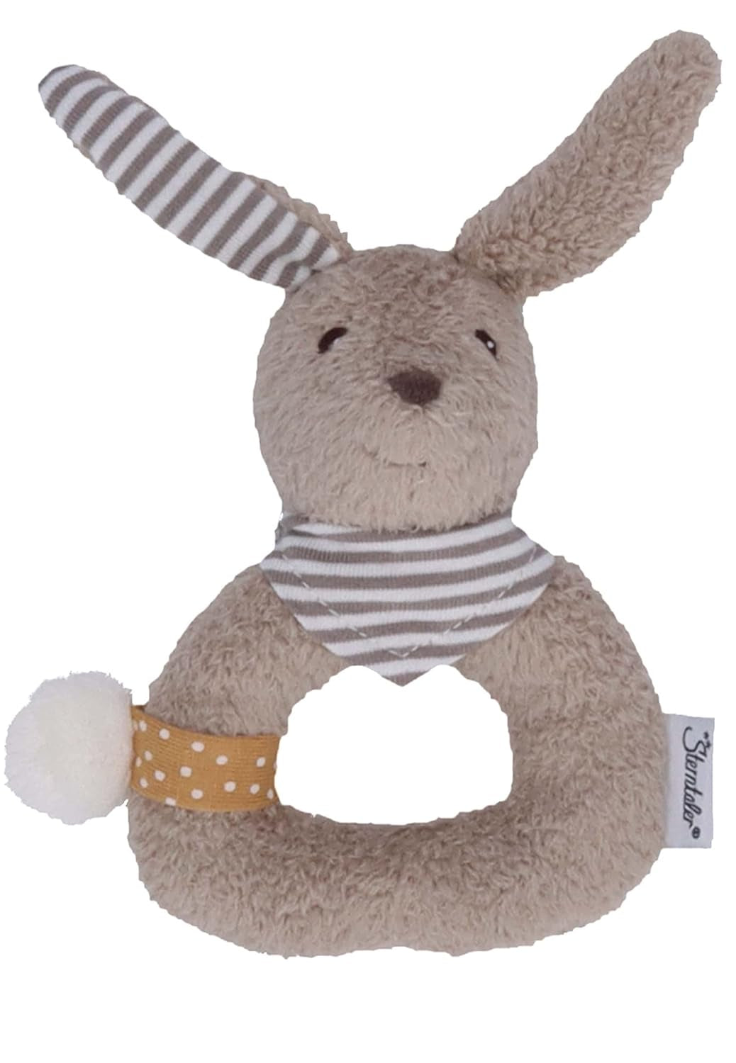 Sterntaler Baby Unisex Fangspielzeug Kinder-Fangspielzeug Happy Bunny - Kinder-Fangspielzeug, Kinder-Fangspielzeug, Kinderspielzeug - braun Spielzeug Bebe Naty Shop