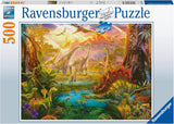 Ravensburger Puzzle 16983 – Dinoland – 500-teiliges Puzzle für Erwachsene und Kinder ab 10 Jahren, Dinosaurier-Puzzle. Puzzle Naty Shop