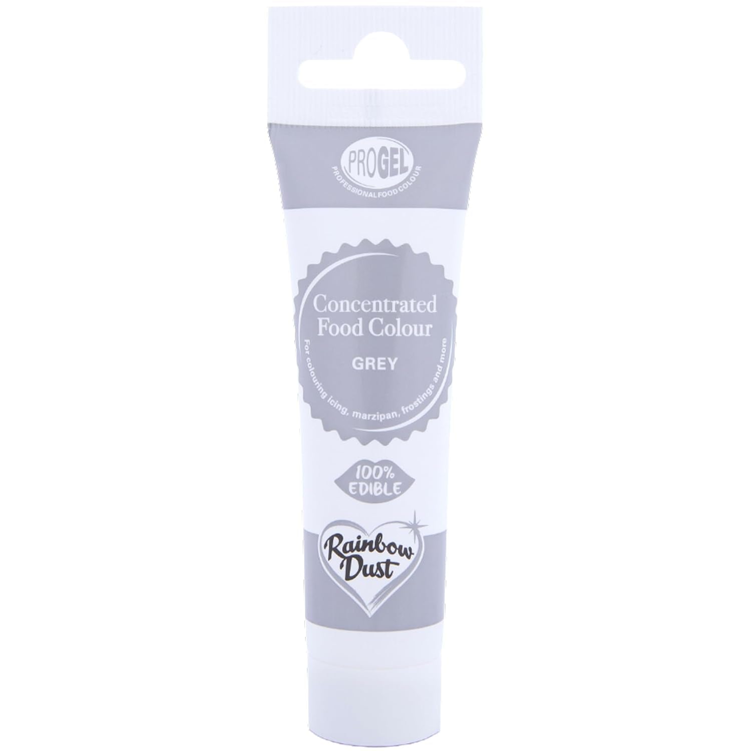 Progel konzentrierte Lebensmittelfarbe – Grau