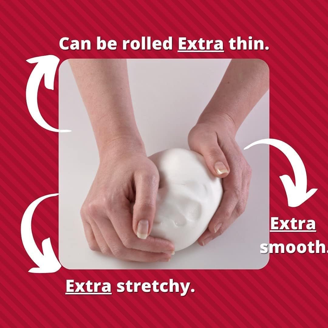Extra Fondant Grün 1 kg – Extra elastischer Fondant mit Vanillegeschmack, perfekt zum Bedecken von Kuchen – Grün – 1 kg Zuckerpaste Naty Shop