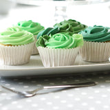 Sugarflair Pasta-Lebensmittelfarbe, Grün, 4er-Set, Lebensmittelfarbe für Pasta, Fondant, Marzipan, Zuckerpaste, Buttercreme und mehr: Ilexgrün, Frühlingsgrün, Fichtengrün, Partygrün – 4er-Set