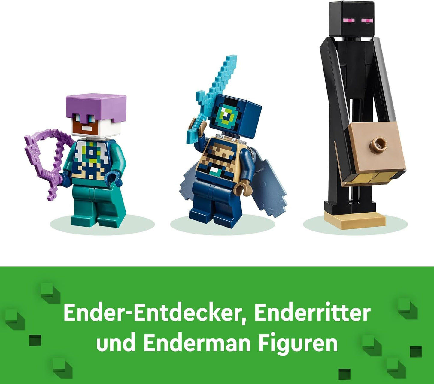 LEGO Minecraft The End Dragon und The End Ship Action-Spielzeug- und Entdeckungsset Videospiel-Bauset Abenteuerset Geschenk für Jungen und Mädchen ab 8 Jahren 21264 Bausets Beuche den LEGO-Store