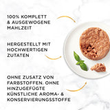 Nassfutter für Katzen Gourmet Gold Refined Ragout, sortierte Mischung, 96er Pack (96 x 85g)