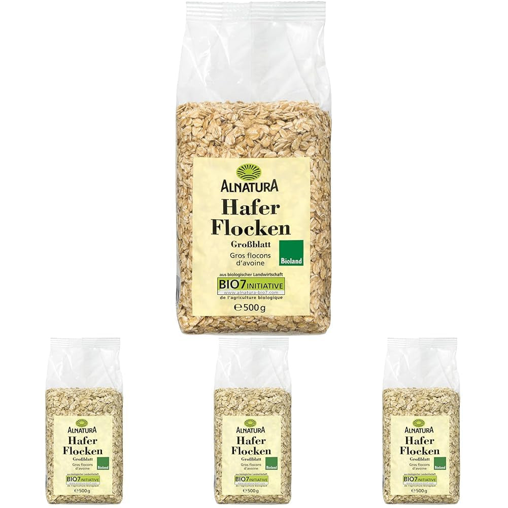Große Bio-Haferflocken, 500 g