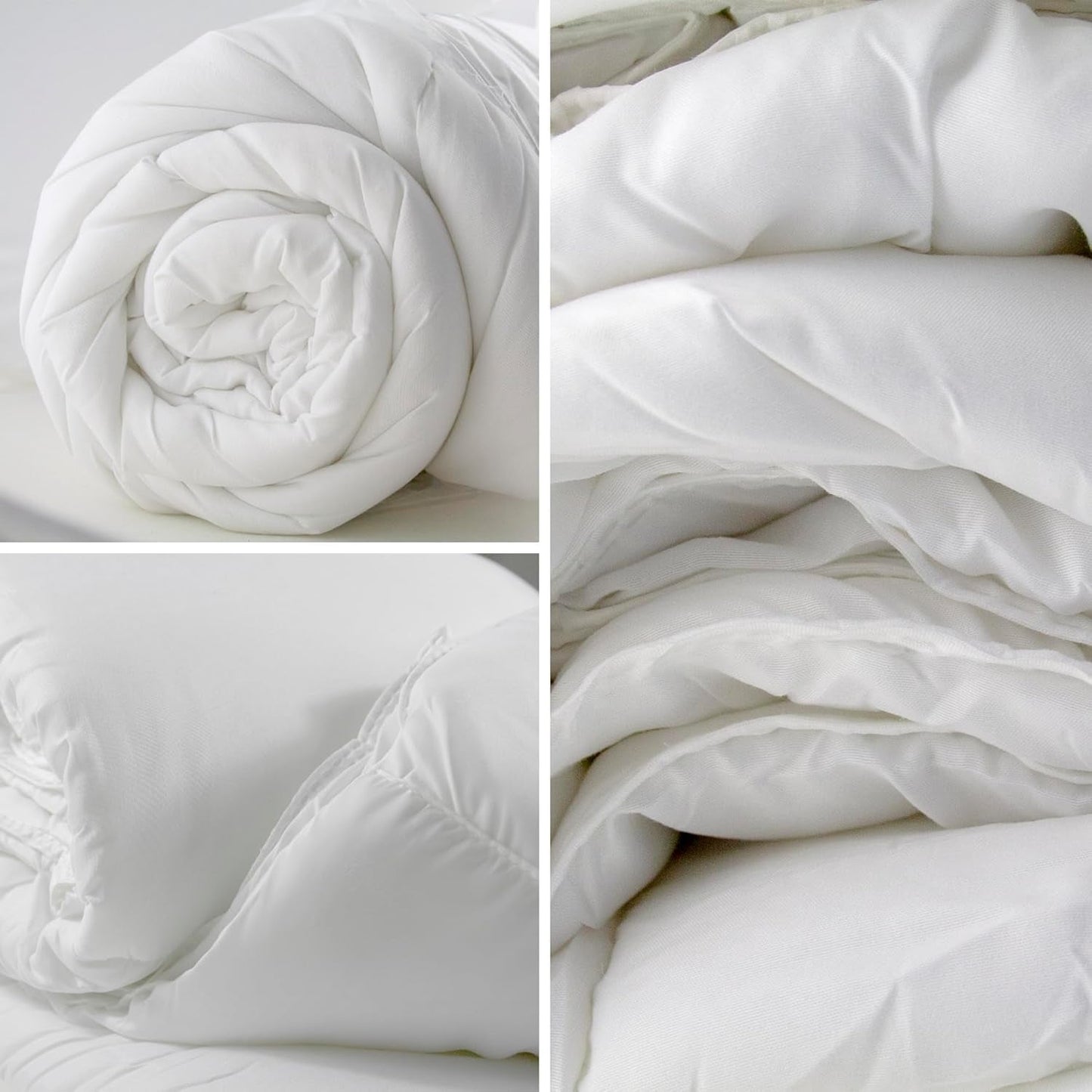 BÖHMEN | Steppdecke/ Bettfüllung 120 cm, Steppdecke 300 g/m², hypoallergene Füllung aus atmungsaktiven Anti-Milben-Fasern, extra weiche und antibakterielle Füllung, Größe 200 x 200 cm Steppdecken und Steppdecken Naty Shop