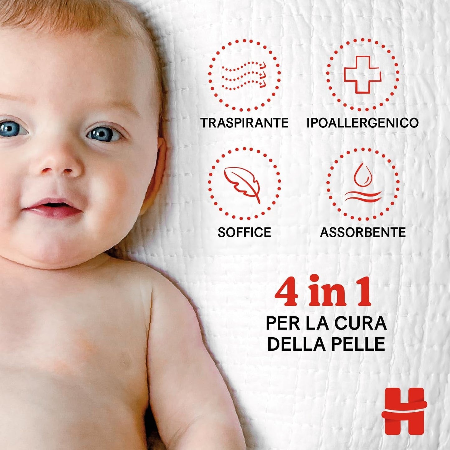 Huggies Extra Care Windeln, Größe 3 (6-10 kg), 2 Packungen mit 40 Windeln