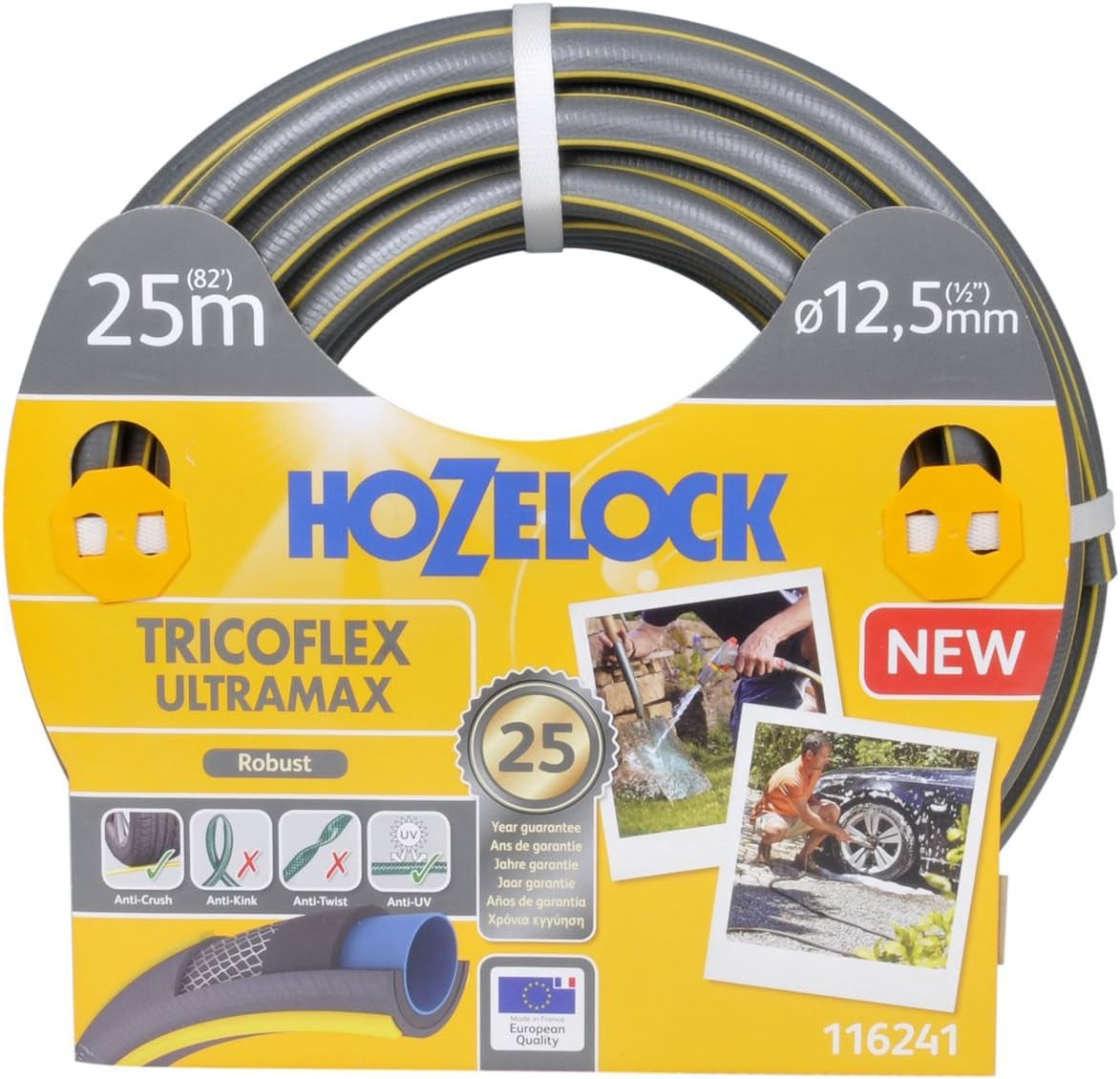 Schlauch Hozelock Tricoflex Ultramax 25 m (Durchmesser 12,5 mm)