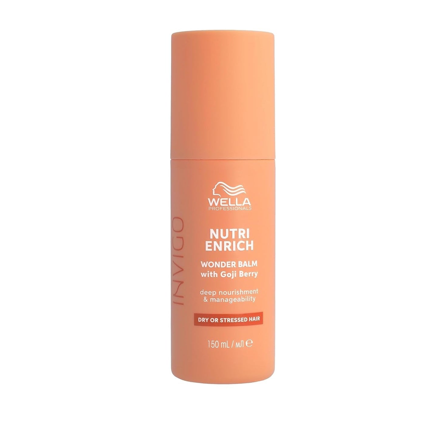 Wella Professionals Invigo Nutri Enrich – Feuchtigkeitspflege für strapaziertes Haar – Spülung, Maske und Conditioner mit Vitamin E, Panthenol und Mandeln – gegen Frizz und für lebendige Locken Naty Shop Conditioner Hair Mask