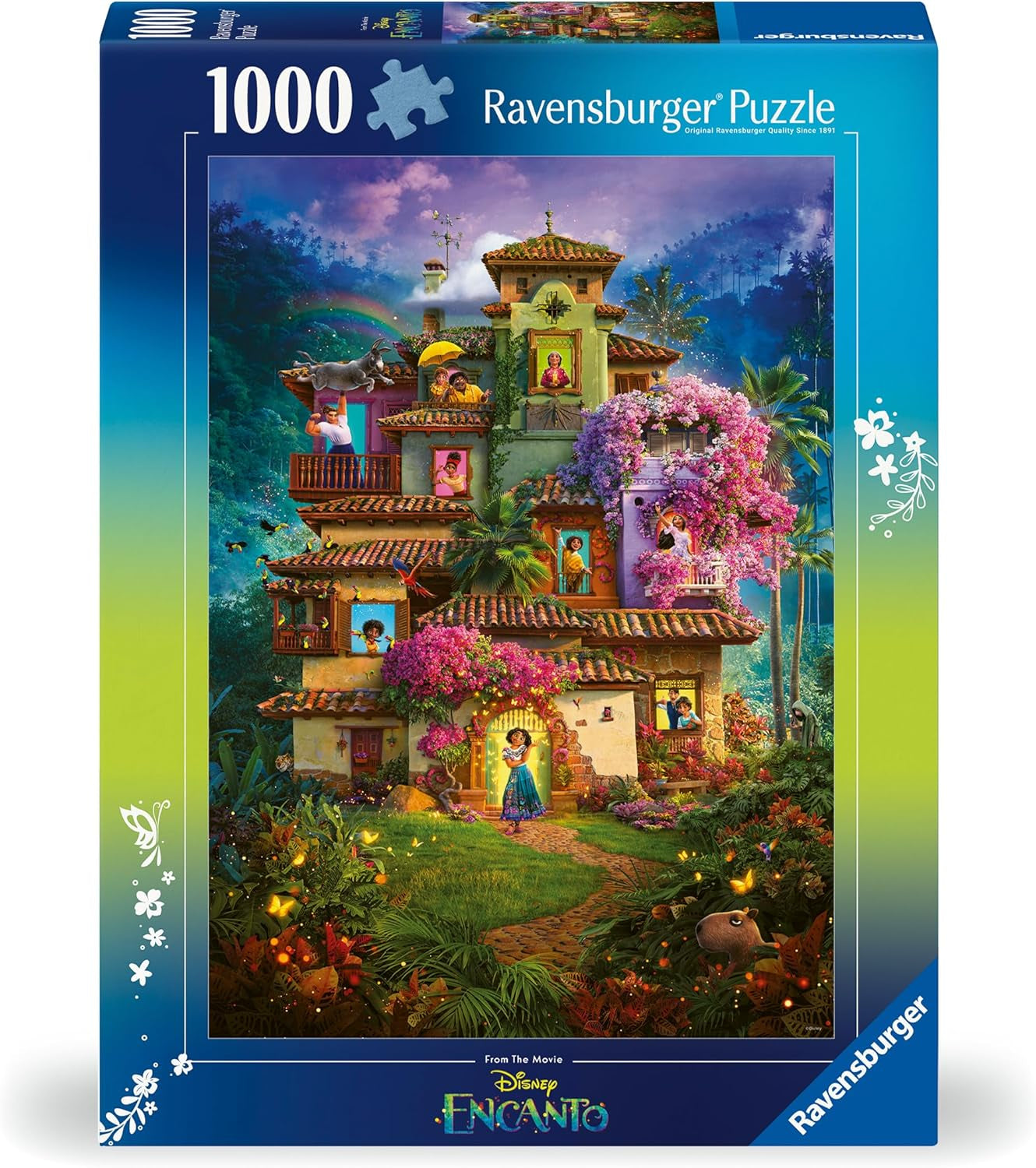 Ravensburger Puzzle 12000608 - Encanto - 1000 Teile Disney Encanto Puzzle Für Erwachsene und Kinder ab 14 Jahren Puzzle Naty Shop