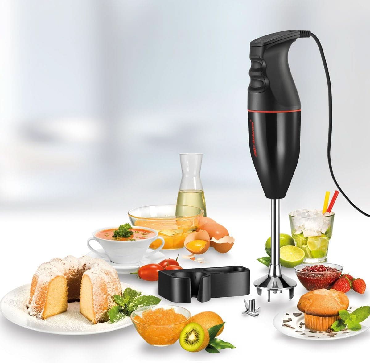 Weaverstab M 100, SCHWARZER STABMIXER, BIS ZU 10.000 U/min, 90129 Kitchen Naty Shop