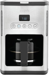 Kaffee-Espressomaschine mit Filter Krups KM442D Premium | 10-15 Tassen | 1000 Watt | programmierbar | Warmhaltefunktion | Edelstahl | Schwarz