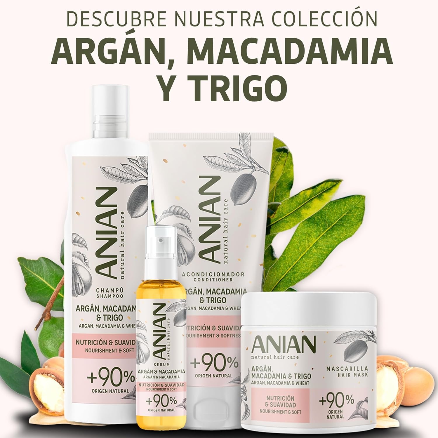 ARGÁN Nutrition y Suavidad Mascarilla 350 ml Haarmaske Naty Shop