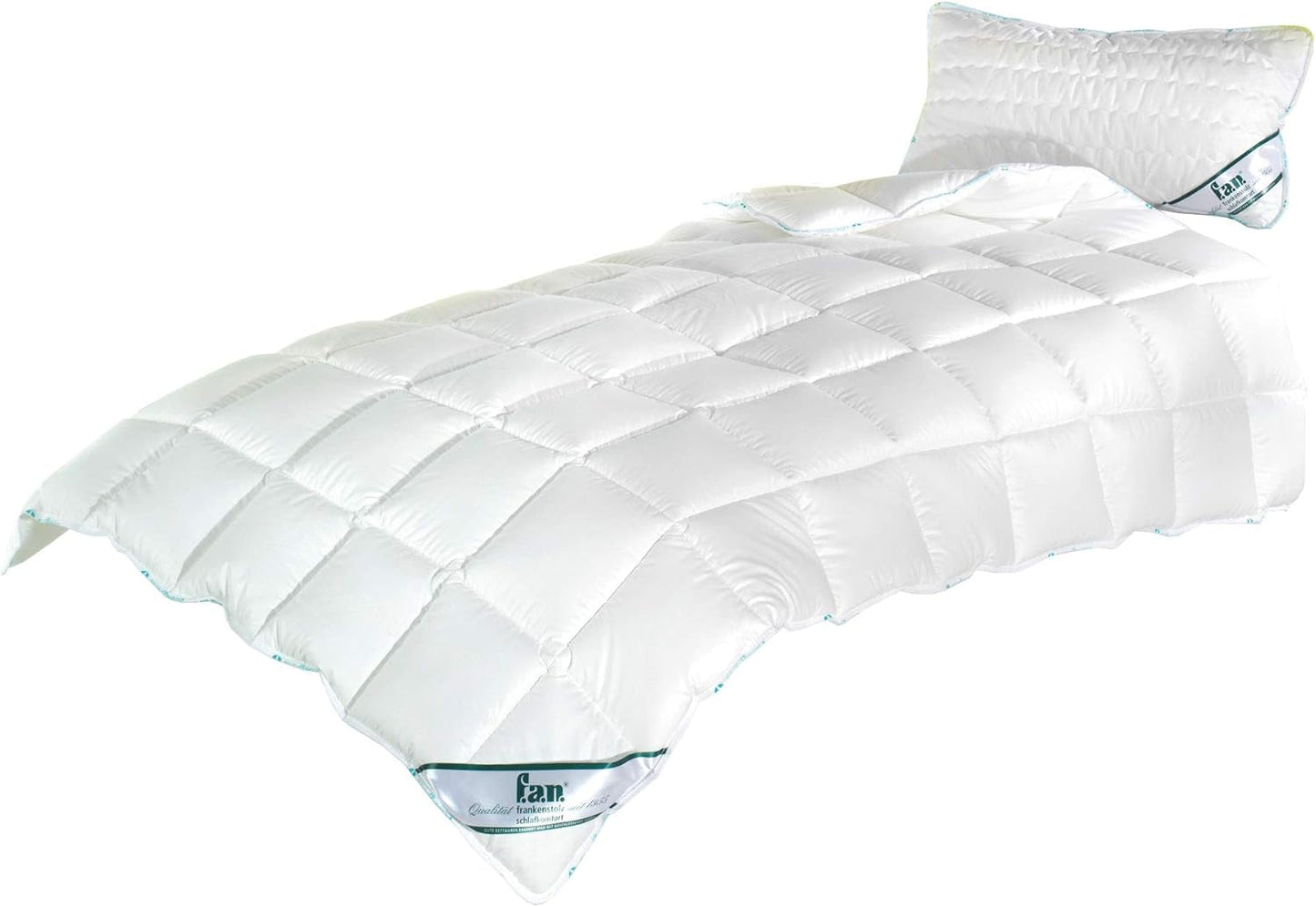 F.A.N. Frankenstolz 53300-10133-19 Leichtes Steppbett / F.A.N. Medisan / 135 x 200 cm, natur Bettdecken und Steppdecken Naty Shop Steppbett Duo 135 x 200 cm