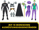 DC Batman Adventures Batman Vs the Joker Actionfiguren-Set, 30 cm – 2 voll bewegliche Figuren mit 12 Gängen für spannendes Rollenspiel, Spielzeug für 4+ Kinder Actionfiguren Naty Shop