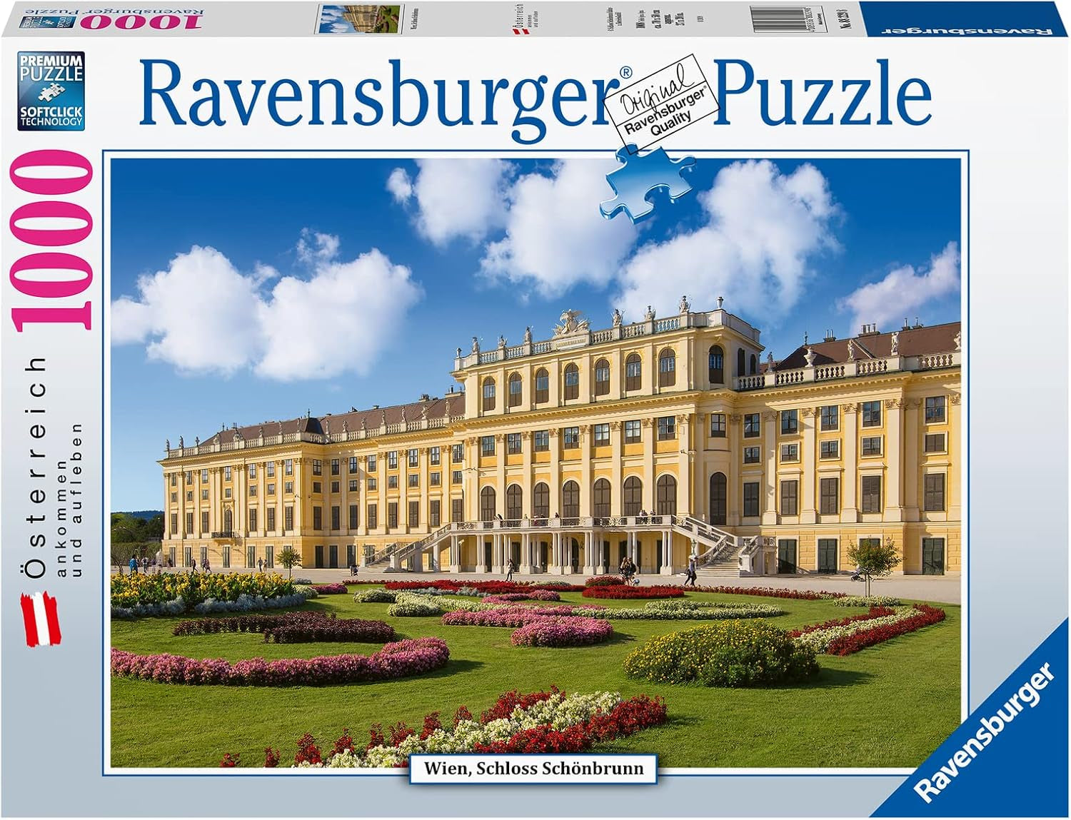 Ravensburger Puzzle 12000353 – Schloss Schönbrunn – 1000-teiliges Puzzle für Erwachsene und Kinder ab 14 Jahren, Puzzle Naty Shop Old Design