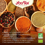 Yogi Tea – Kurkuma Chai Bio-gewürzter ayurvedischer Tee, koffeinfrei, Kurkuma-Zimt-Ingwer-Mischung, Yogi-Tee lose, 8 x 90 g (720 g) Packung, ideales Geschenk
