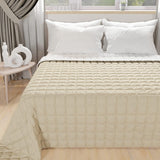 PETTI Artigiani Italiani – Steppdecke für Einzelbett, doppelseitige Steppdecke, Frühlingssteppdecke, Mitternachtsblau, Weiß, 100 % Made in Italy. Bettdecken und Steppdecken Naty Shop Blau, Bettgröße 120 (220 x 260 cm)