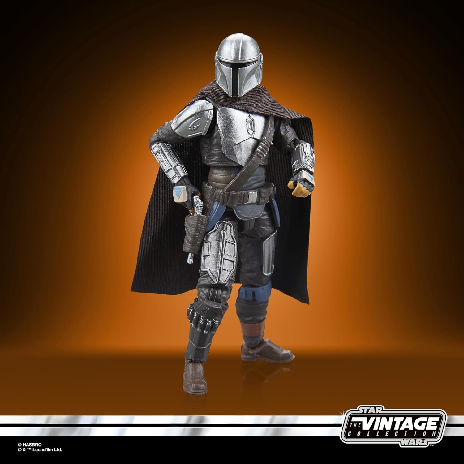 Star Wars Vintage Collection The Mandalorian (Imperial Base) The Mandalorian Action Figure 9,5 cm große Actionfiguren Naty Shop
