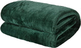 Brentford's Ultraweiche Fleece-Tagesdecke, Silbergrau, großes Doppelbett – 150 x 200 cm. Betten und Decken. Beuche den Brentfords-Store, Smaragdgrün, 120 x 150 cm
