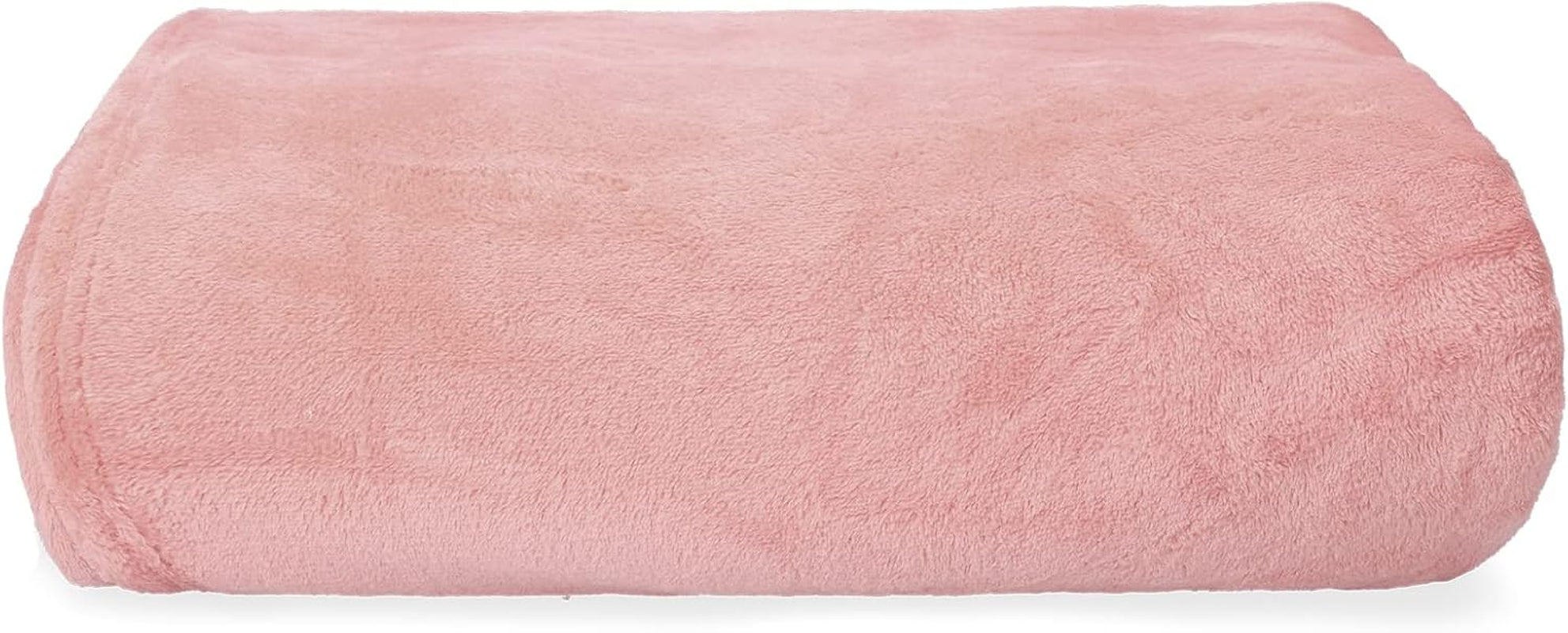 HOMLA Flauschige und warme rote Fleecedecke – für Sofa und Bett Bequeme Decke Sofadecke Wohnzimmerdecke – pflegeleicht 150 x 200 cm Rosa Betten und Decken Besuchen Sie den HOMLA-Store