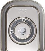 Caso Vacu OneTouch Eco Set, manuelles Vakuumiergerät, inklusive 3 Glas-Vakuumbehälter und VacuBoxx Eco-Duo S – Vakuum-Frischebehälter / 2 Behälter mit je 500 ml Frischhaltedosen Naty Shop