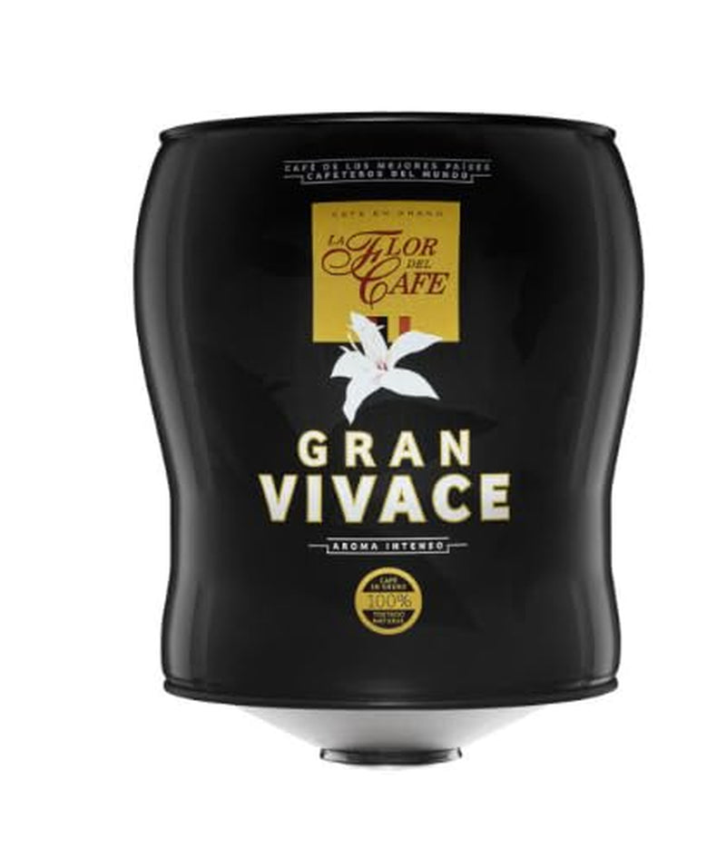 Flor del Café Gran Vivace – Premium-Röstkaffee in der 3,5-kg-Box – Intensiver Geschmack – Für Gastronomie und Profis – Sparpack 2 x 3,5 kg
