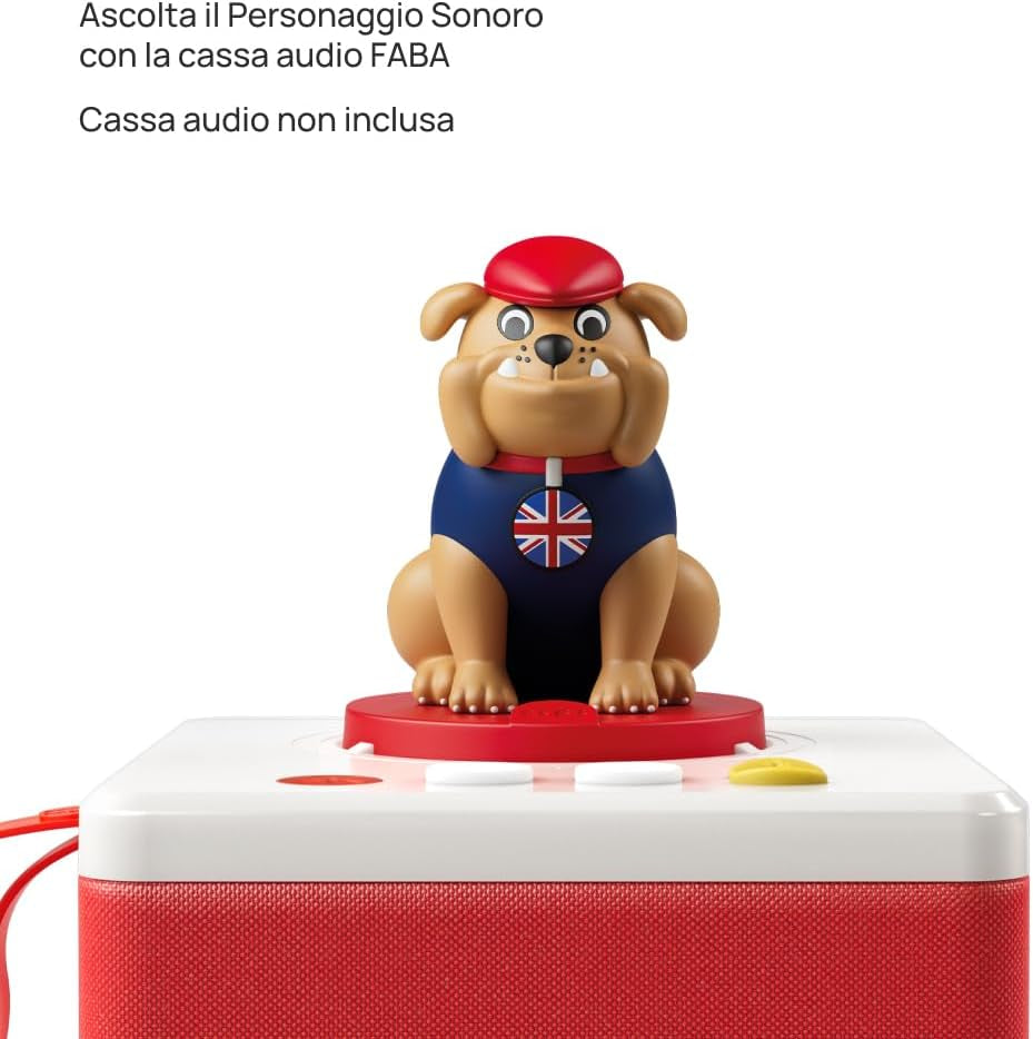 Klangfigur - Happy English - Musik und Lieder auf Englisch - Spielzeug mit Lerninhalt, italienische Version, Jungen und Mädchen jeden Alters Babyspielzeug Naty Shop