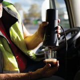 Handpresso - Handcoffee Truck 21010 | Espressomaschine mit Senseo-Kapseln für LKW 24V | 24V LKW-Espressomaschine, Reisekapsel-Espressomaschine | 24V LKW-Espressomaschine für unterwegs