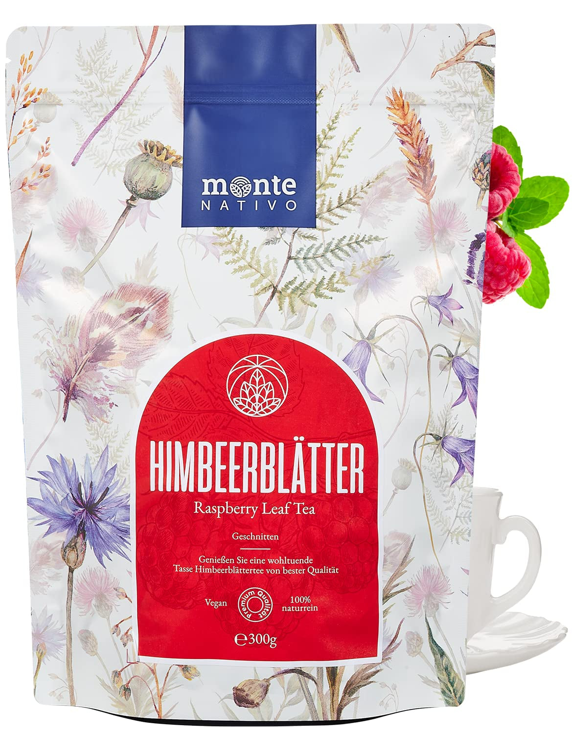 Monte Nativo Zeremonielles Matcha-Pulver (40 g) – perfekt für Matcha-Tee, Lattes und Smoothies – grüner Tee aus Japan – Zeremonienqualität, in Metallbox – 100 % rein, glutenfrei, fein gemahlen
