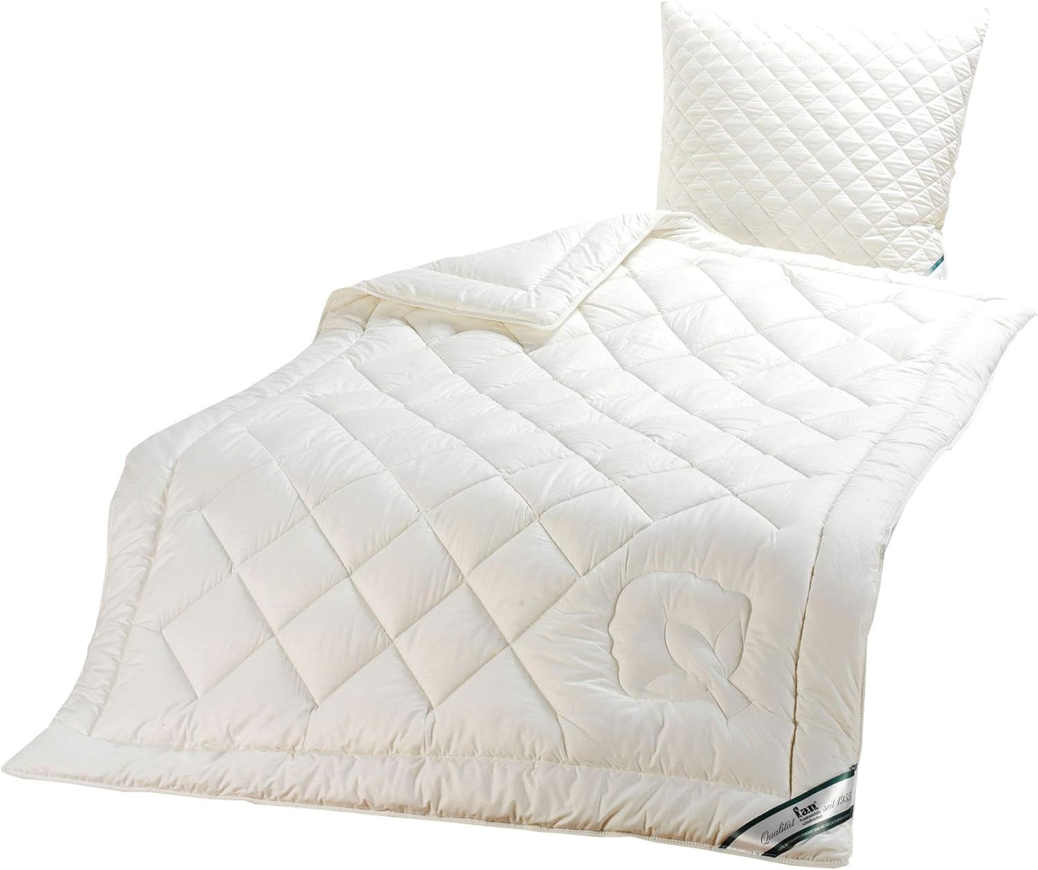 HEU. Frankenstolz Bettdecke, Baumwolle, natur, 135 cm x 200 cm Bettdecken und Steppdecken Naty Shop Natura 135 cm x 200 cm