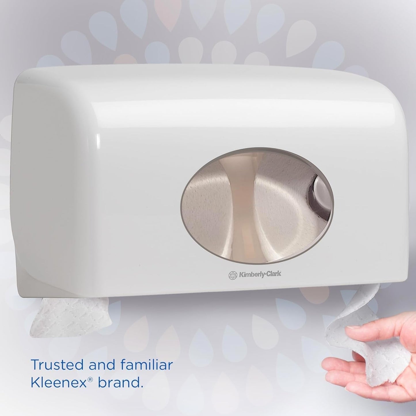 Kleenex Premium Toilettenpapierrollen 8484, Toilettenpapier 24 Rollen x 160 Puffblätter, 4-lagiges Toilettenpapier, 100 % reine Faser, hochwertig, reißfest und weich (2er-Pack)