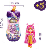 Pixlings Magische Puppen, 4 verschiedene Puppen – 2 neu – 15 cm große Modepuppe – Zaubertränke – Geheimtränke-Spielzeug (MG101000)