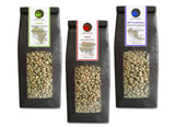 Rohkaffee – Bio-Rohkaffee aus Äthiopien, Java, Honduras (reduzierte Packung grüne Kaffeebohnen 3x500 g) – GMP-zertifiziert
