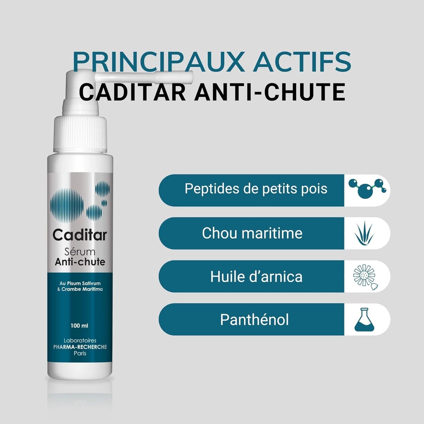 Caditar Serum gegen Haarausfall, 100 ml Haarpflege Naty Shop