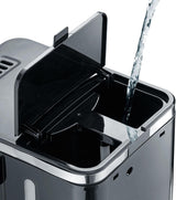 GRAEF. FK402 Filter-Espressomaschine Schwarz, 1,25 L, Warmhaltefunktion, Timer, Pre-Infusion-Funktion, Brühkopf für optimale Geschmacksentfaltung, einfache Bedienung