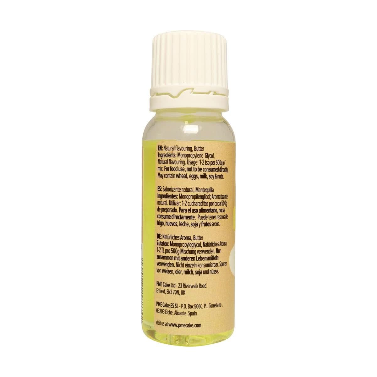 100 % natürliches Butteraroma, 25 ml Aromen Naty Shop