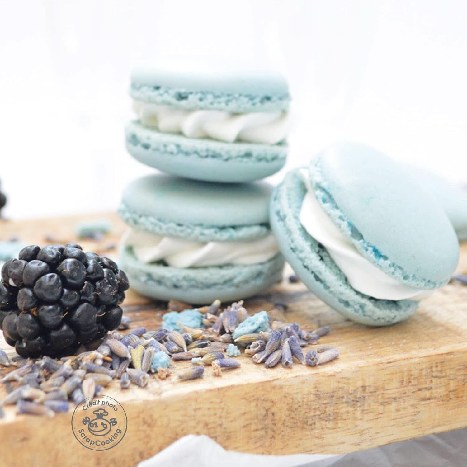 Scrapcooking, Lebensmittelfarbpulver, Pastellblau, 5 Gramm Naty Shop