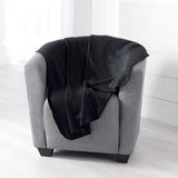 Douceur D'Intérieur, Milou antikrosa Fleecedecke, 125 x 150 cm Douceur d'Intérieur Betten und Decken Schwarz 125 x 150 cm