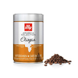Illy-Kaffee, Espressobohnen aus der Arabica-Auswahl aus Äthiopien – Packung mit 2 Dosen à 250 g