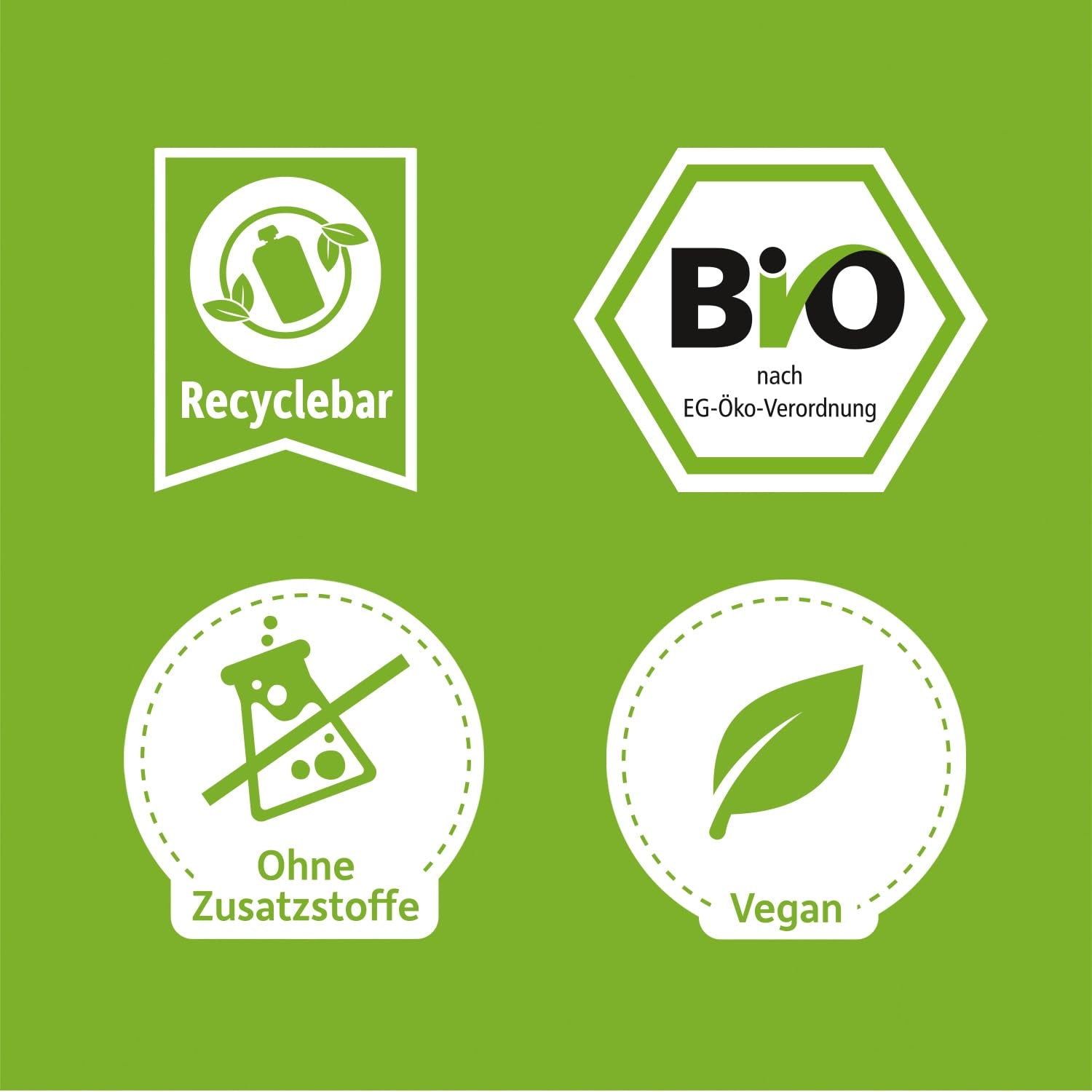 FRECHE FREUNDE Bio-Quetsch-Früchtebeutel mit Äpfeln, Bananen, Spinat und Gurke, püriertes Obst und Gemüse im Quetschbeutel für Babys ab 6 Monaten, vegan, 6er-Pack (6 x 100 g)