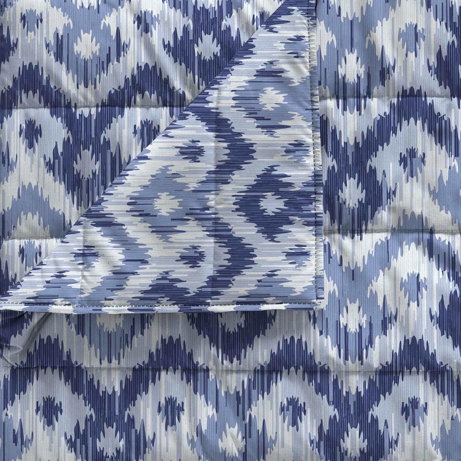 Italienische Bettwäsche, einfache Sommerdecke, bedruckte Mikrofaser, 250 x 240 cm, Rombi Tagesdecken und Steppdecken Naty Shop