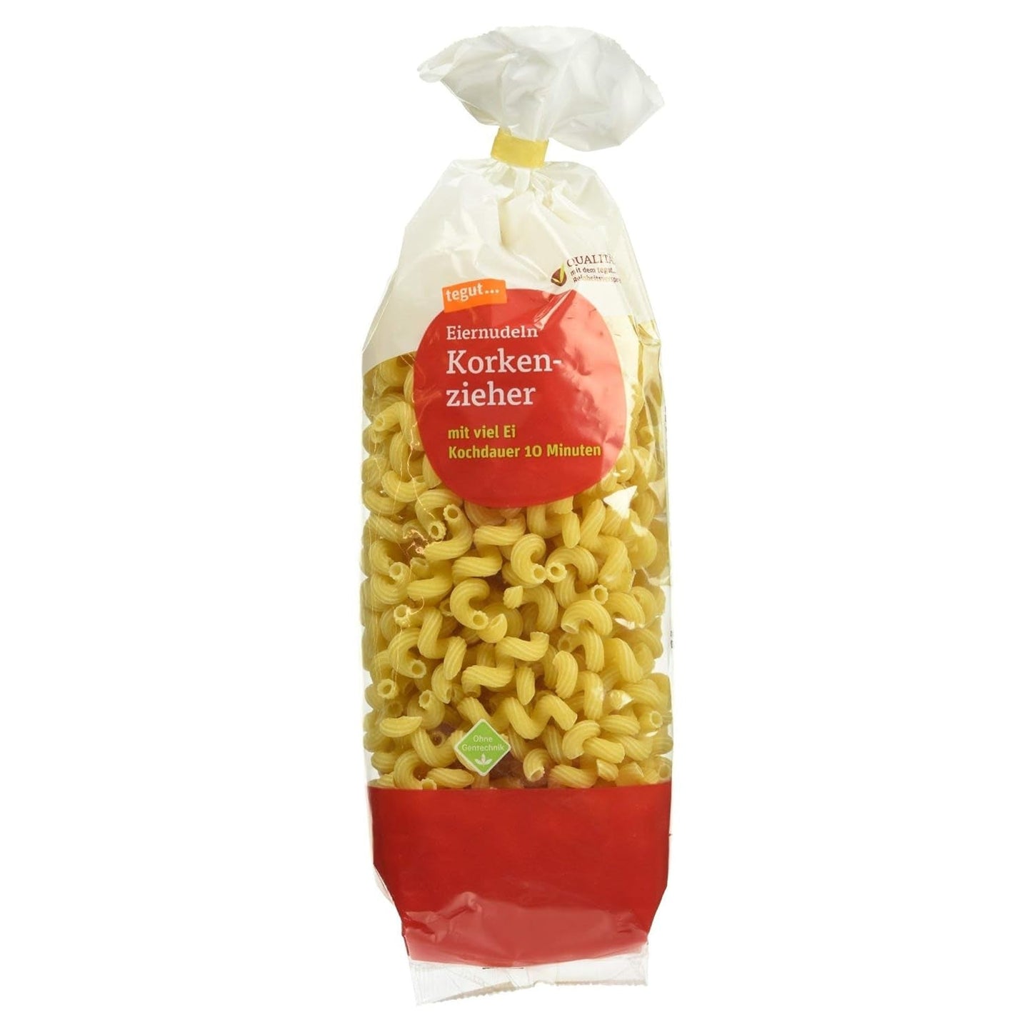 tegut... Eiernudeln Korkenzieher 5er Pack (5 x 500g)