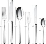 Sambonet 52513-83 Besteck 36 Teile, Edelstahl Küche Naty Shop