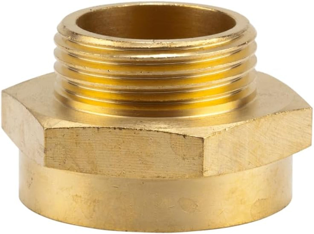 Gardena Brass Reducer Threaded Nippel: Messinganschluss für Gewindereduzierer z. B. für Pumpen, 33,3 mm Außengewinde (G 1 Zoll) / 42 mm Innengewinde (G 1 1/4 Zoll) (7266-20)