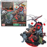 EPOCH Games – Jurassic World Trembling Volcano 7509 Dinosaurier-Spielzeug-Brettspiel für Kinder ab 4 Jahren