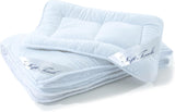 Aqua-Textil Soft-Touch-Set für Kinder, Bettdecke 100 x 135 cm, 250 g und 350 g, mit Kissen 40 x 60 cm, 150 g, Bettdecke 4 Jahreszeiten, Klimakontrolle, Öko-Tex, Bettdecken und Steppdecken, Naty Shop