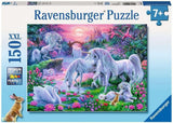 Ravensburger Puzzle für Kinder - 10021 Einhörörner Im Abendrot - Fantasy-Puzzle für Kinder ab 7 Jahren, mit 150 Teilen im XXL-Format Puzzle Naty Shop Standardtitel