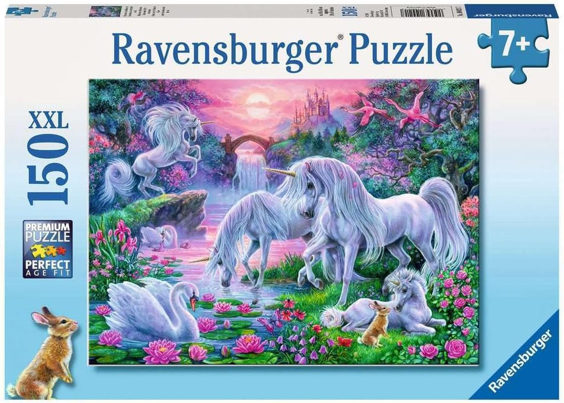 Ravensburger Puzzle für Kinder - 10021 Einhörörner Im Abendrot - Fantasy-Puzzle für Kinder ab 7 Jahren, mit 150 Teilen im XXL-Format Puzzle Naty Shop Standardtitel