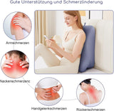 Lesekissen für Bett und Sofa, Federkissen, Bettkissen aus Memory-Schaum, Seitenschläferkissen, ergonomisches Rückenstützkissen zum Lesen und Fernsehen